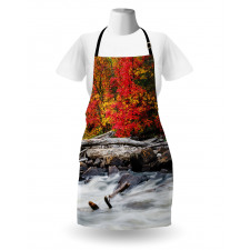 Fall Forest Driftwood Apron
