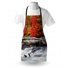 Fall Forest Driftwood Apron