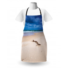 Deserted Sandy Beach Apron