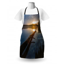 Lake in Poland Sunny Day Apron