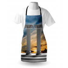 Marble Pillars Apron