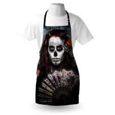 Skull Scary Mask Apron