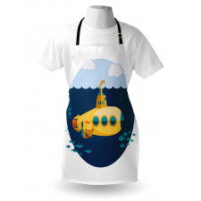 Sea Fish Cloud Apron