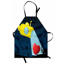 Ocean Heart Apron