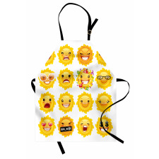 Smile Surprise Angry Mood Apron