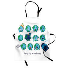 Expressions Face Moods Apron