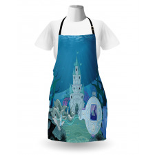 Fairytale Mermaid Castle Apron