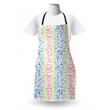 Circles in Wavy Shape Apron