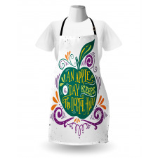 Eat Healthy Words Apron