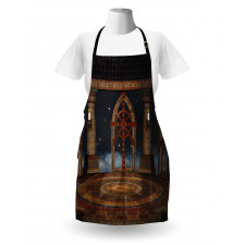 Fantasy Building in the Sky Apron