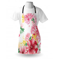 Flowers and Dots Apron