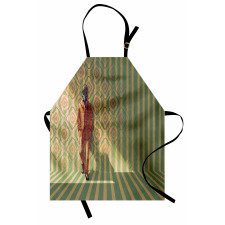 Fashion Retro Art Apron