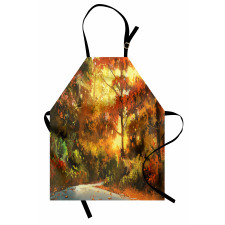 Autmn Leaf Tree Forest Apron