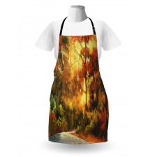 Autmn Leaf Tree Forest Apron