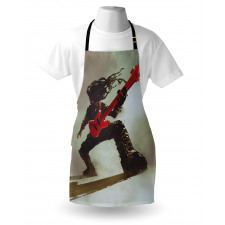 Hipster Rocker Guitar Apron