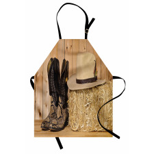 Texas Snake Cowboy Apron