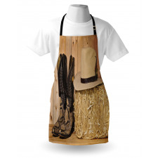 Texas Snake Cowboy Apron