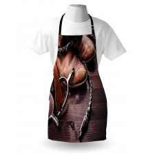 Rustic Rodeo Cowboy Apron