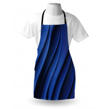 Digital Ocean Waves Apron