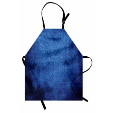 Dark Blue Contemporary Apron