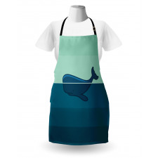 Blue Whale in the Sea Apron