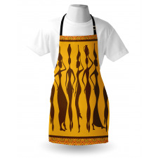 Exotic Females Bohemian Art Apron