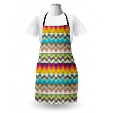 Contrast Colors Artwork Apron