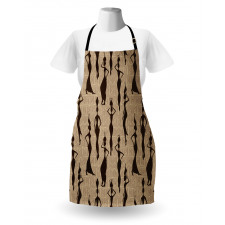 Woman Geometric Apron