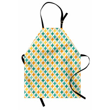 Abstract Circle Cube Apron