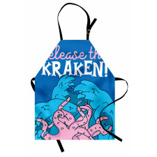 Kraken Motivation Words Apron