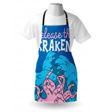 Kraken Motivation Words Apron