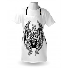 Cosmic Evil Monster Apron