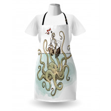 Pirate Ship Greek Myth Apron