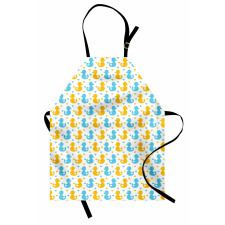 Hearts Baby Print Apron