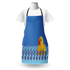 Floating Duck Waves Apron