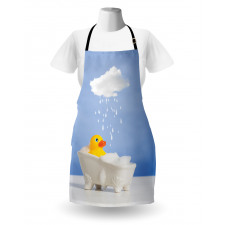 Duck Taking Bath Apron