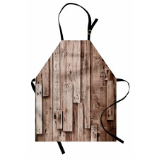 Vintage Barn Floor Art Apron