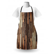 Old Floor Rustic Style Apron