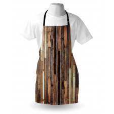 Old Floor Rustic Style Apron