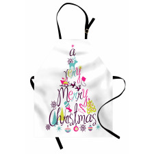 Abstract Tree Art Apron