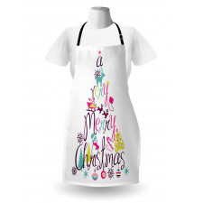 Abstract Tree Art Apron