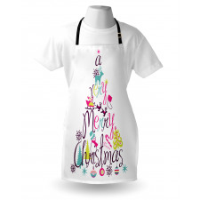 Abstract Tree Art Apron