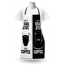 Space and Coffee Themed Apron