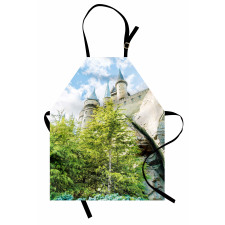 Witchcraft Castle Japan Apron