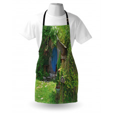 Fantasy Hobbit Land House Apron