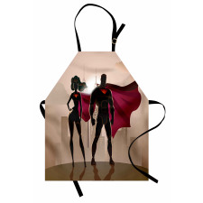 City Hero Hot Couple Apron