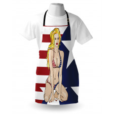 Blonde USA BEauty Apron