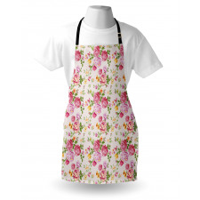 Spring Wild Roses Blooming Apron