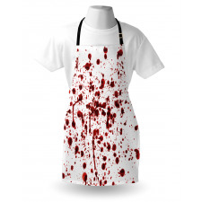 Splashes of Blood Scary Apron