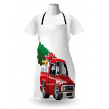 Red Farm Truck Apron